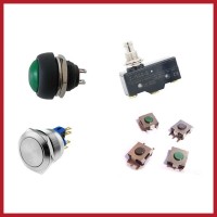 Tlačítka a mikrospínače