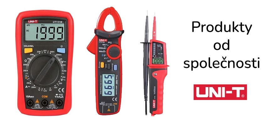 Nabízíme produkty od společnosti UNI-T